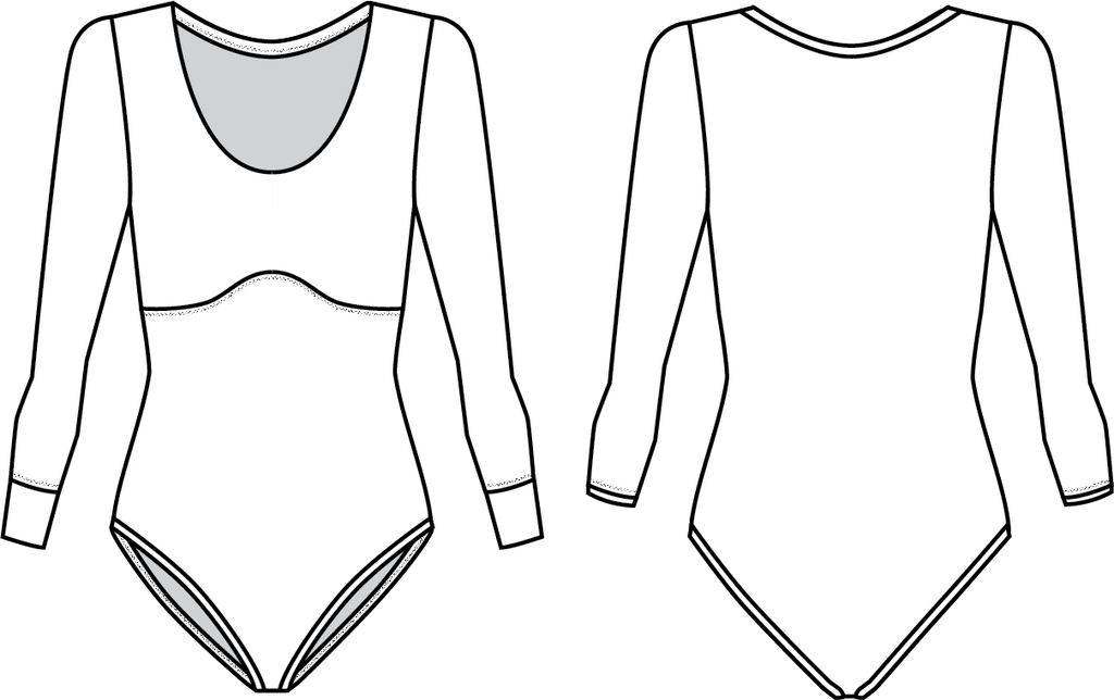 Friday Pattern Co - Elysian Bodysuit / XS - 7X