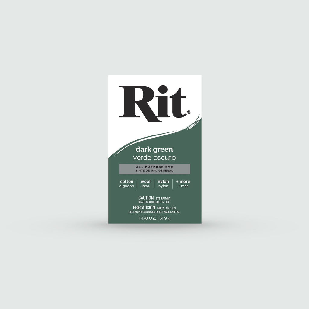 Rit - All Purpose Dye - Powder Dye - Dark Green