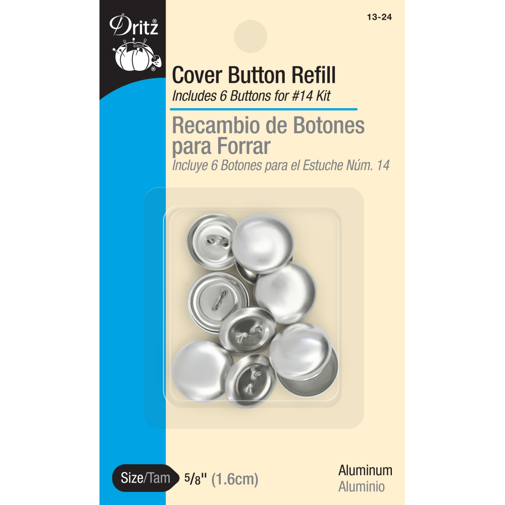 Cover Button Refill - 5/8''