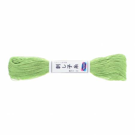 Sashiko Thread - 20m - 06 - Lime Green