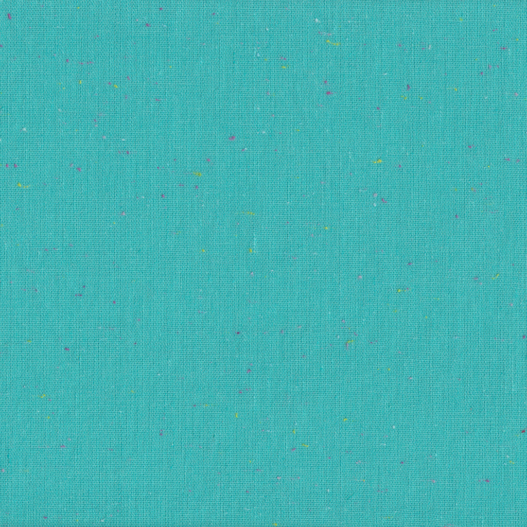 1/2m Essex Speckle Yarn Dyed - Linen Cotton - Aqua