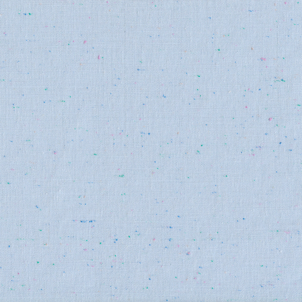 1/2m Essex Speckle Yarn Dyed - Linen Cotton - Sky Blue