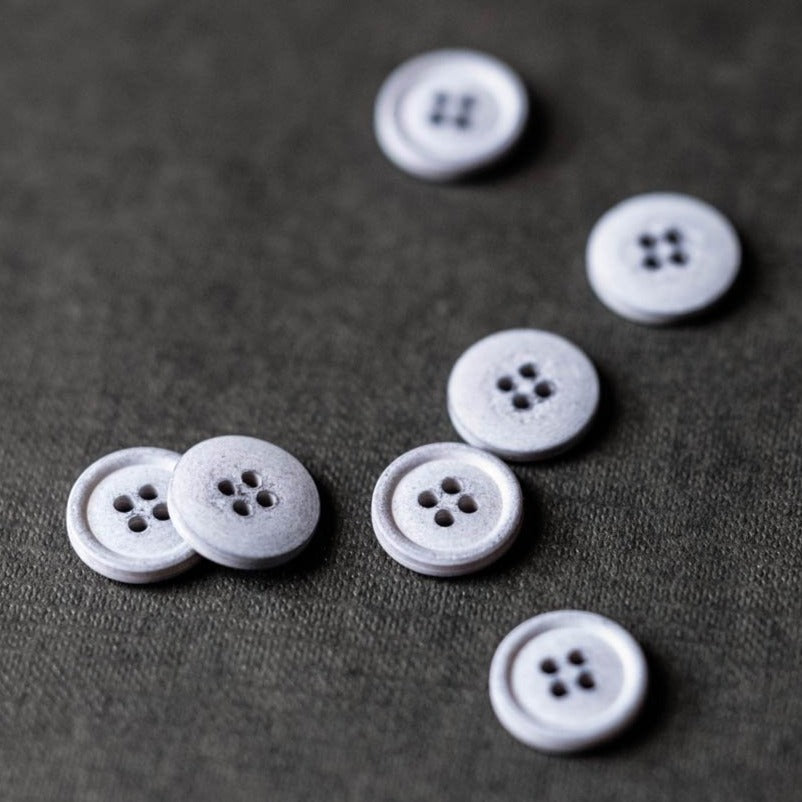 Merchant & Mills - Cotton Button –Polar Grey - 15mm