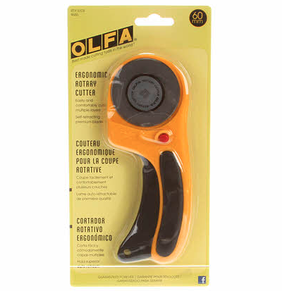 Olfa - Ergonomic Rotary Cutter 60mm