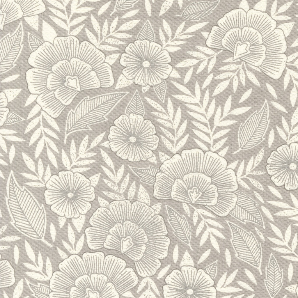 1/2m Katharine Watson - Flower Press - Marigolds - Stone