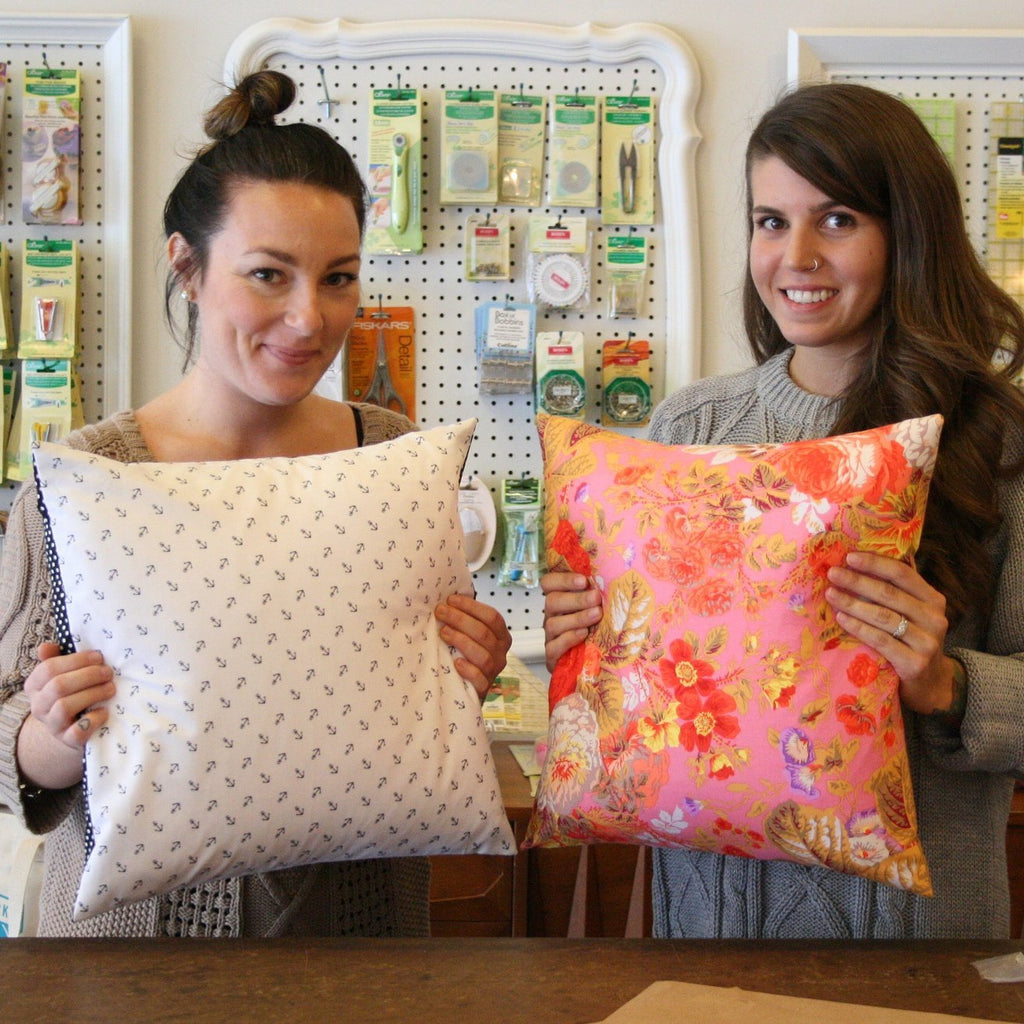 Sewing Basics 1: Pillow Cover