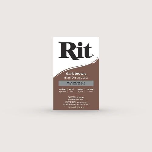 Rit - All Purpose Dye - Powder Dye -  Dark Brown