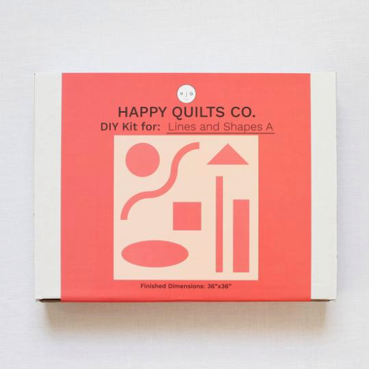 Happy Quilts Co. - Quilting Kit - Lines and Shapes A