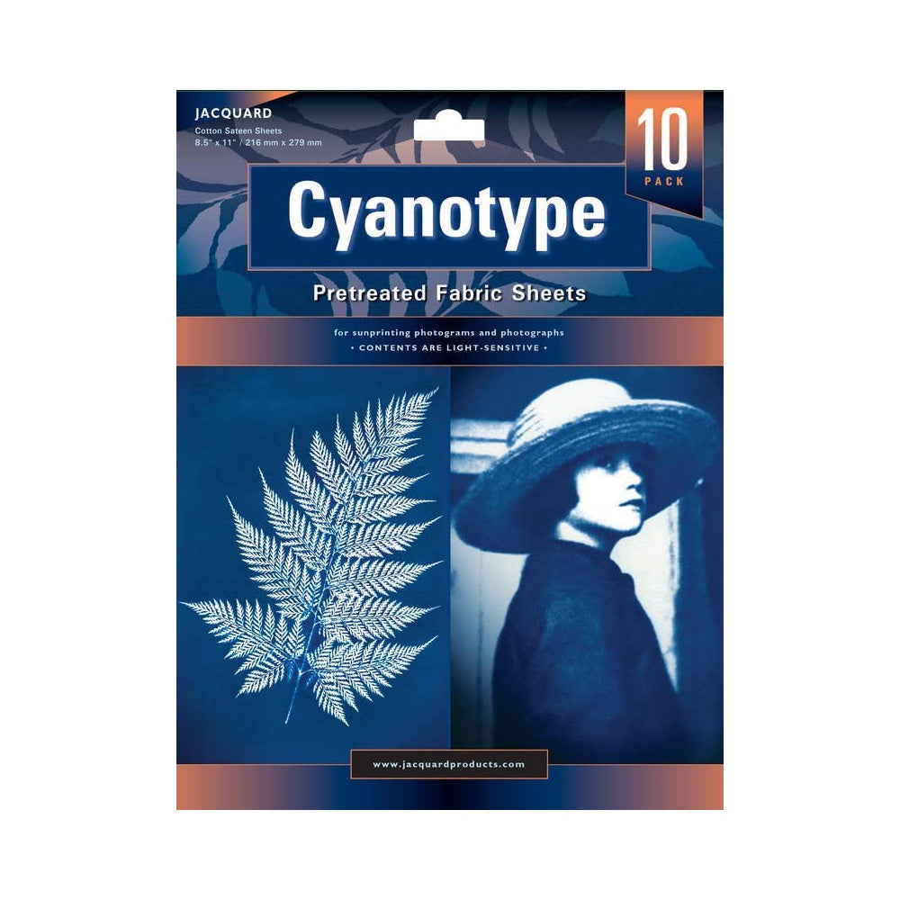 Cyanotype Fabric Sheets - 10 pack