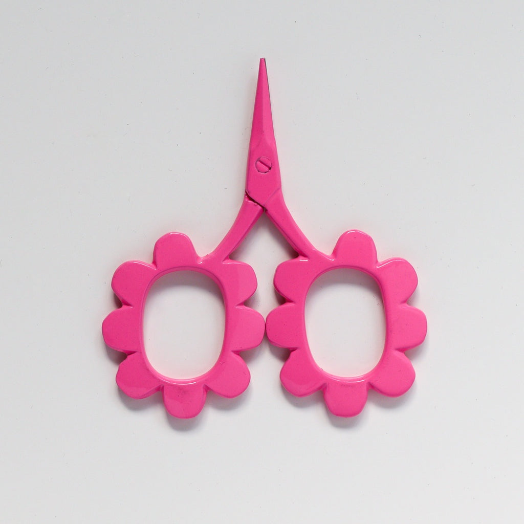 Flower Power Scissors - Pink