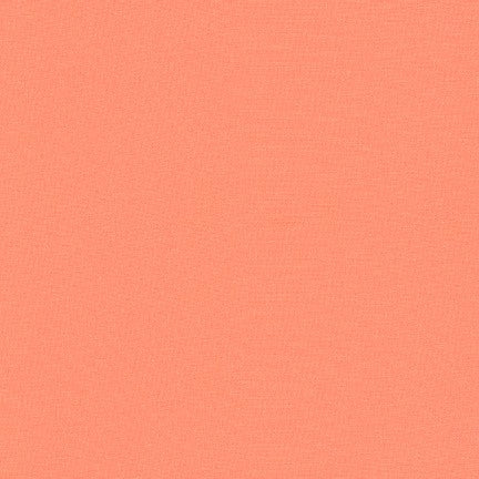END OF BOLT - Kona Cotton Solid - Creamsicle - 0.75m