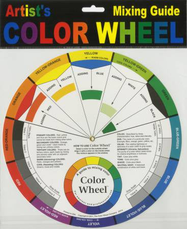 Colour Wheel Mixing Guide