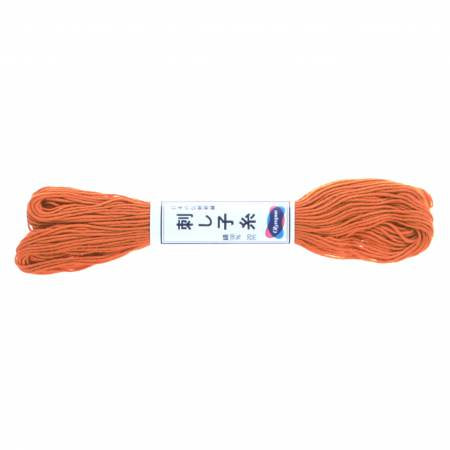 Sashiko Thread - 20m - 04 Carrot Orange