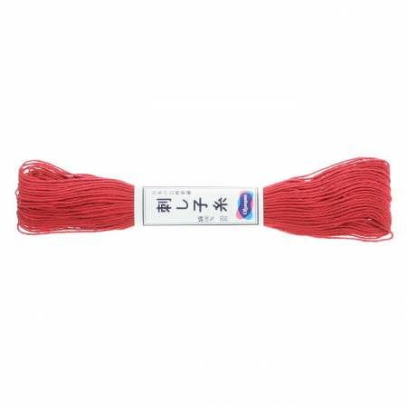 Sashiko Thread - 20m - 12 - Rose Red