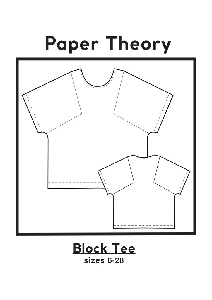 Paper Theory - Block Tee / UK 6 - 28