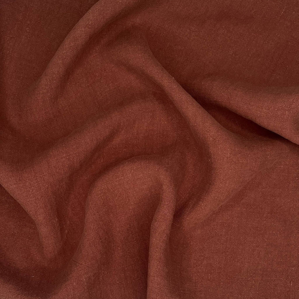 1/2m Washed Linen - Copper