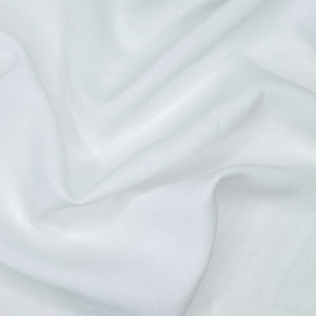 1/2m Washed Linen - White