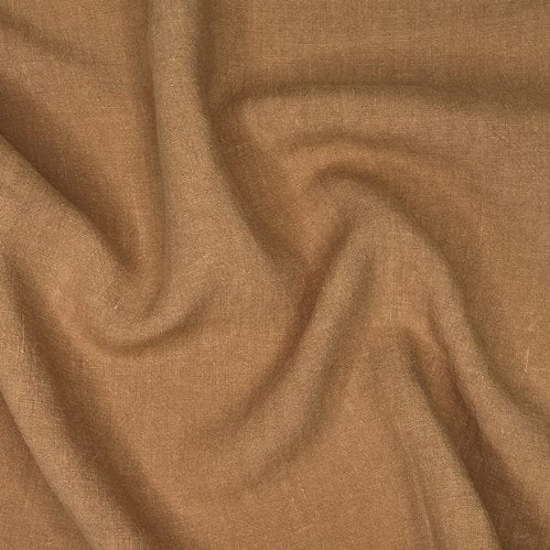 1/2m Washed Linen - Toffee