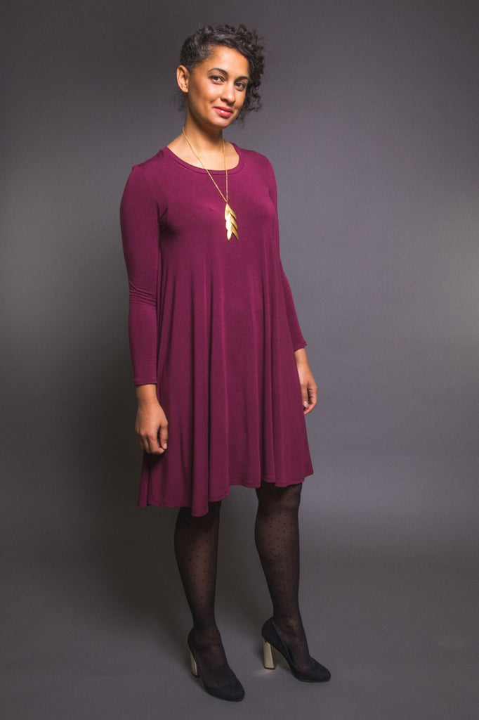 Closet Core - Ebony T-Shirt and Knit Dress