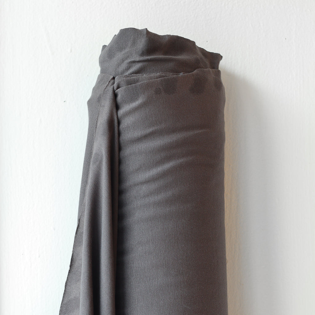 1/2m Ecovero-Spandex Jersey - Charcoal