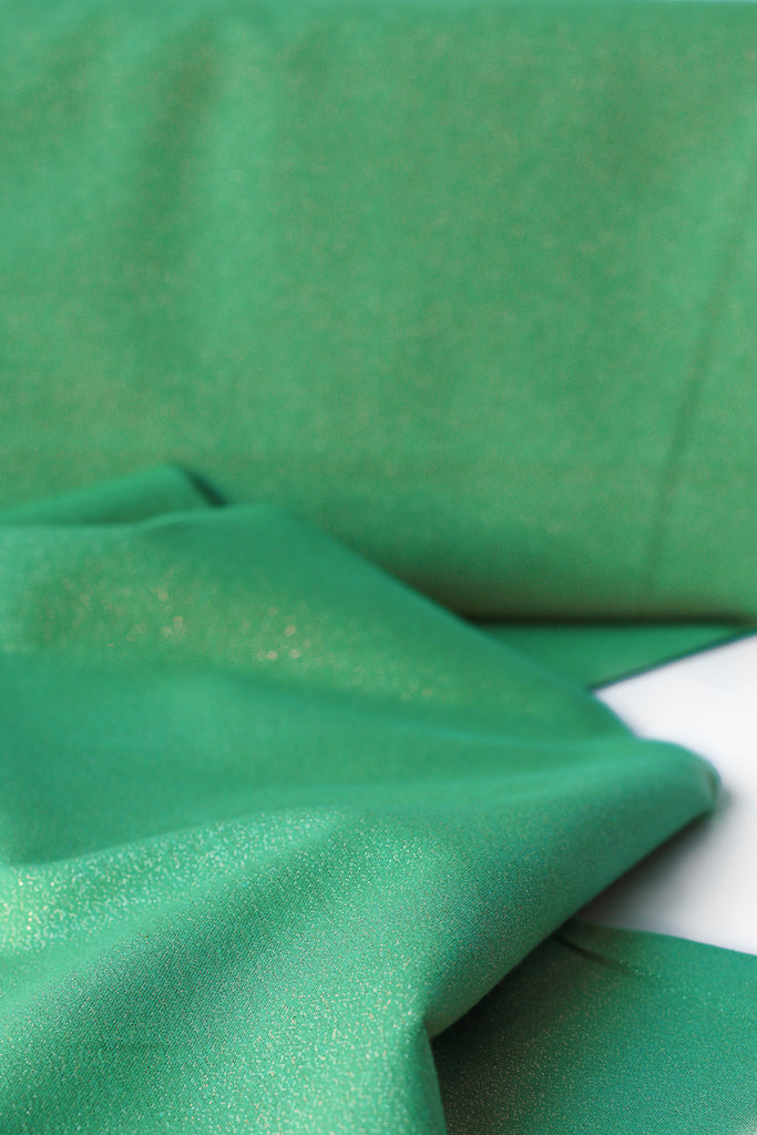 1/2m Cloud9 Fabric - Yarn Dyed Glimmer Solids - Emerald