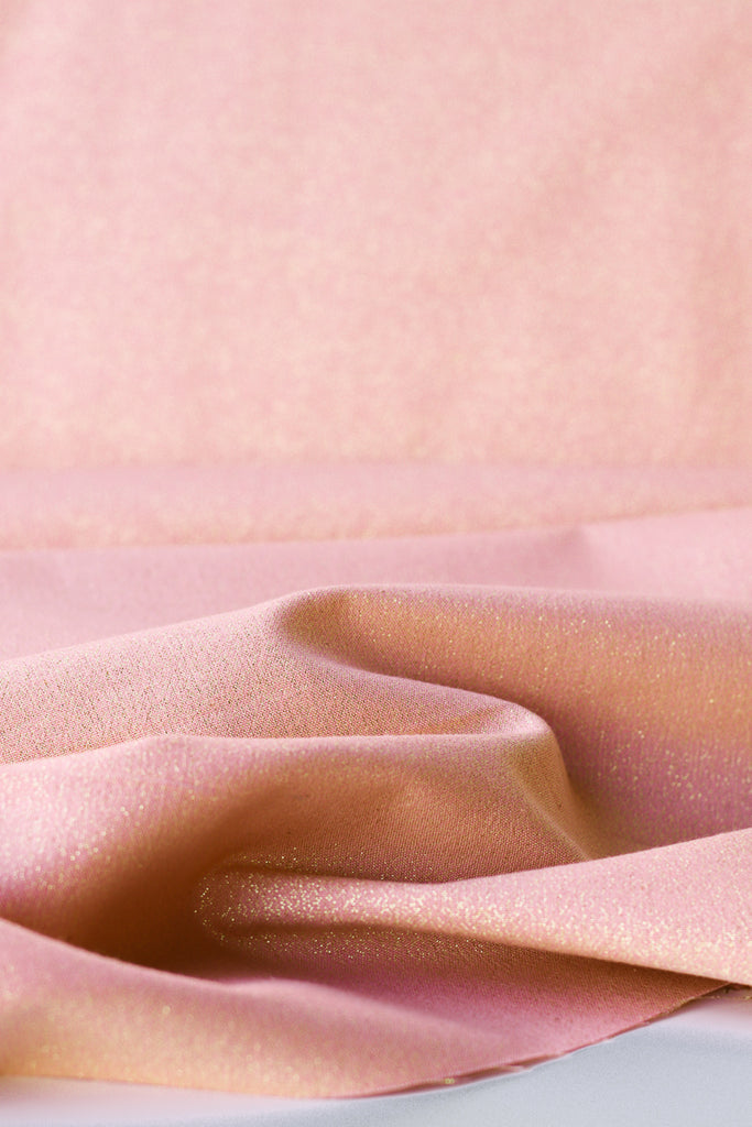 1/2m Cloud9 Fabric - Yarn Dyed Glimmer Solids - Rose Gold