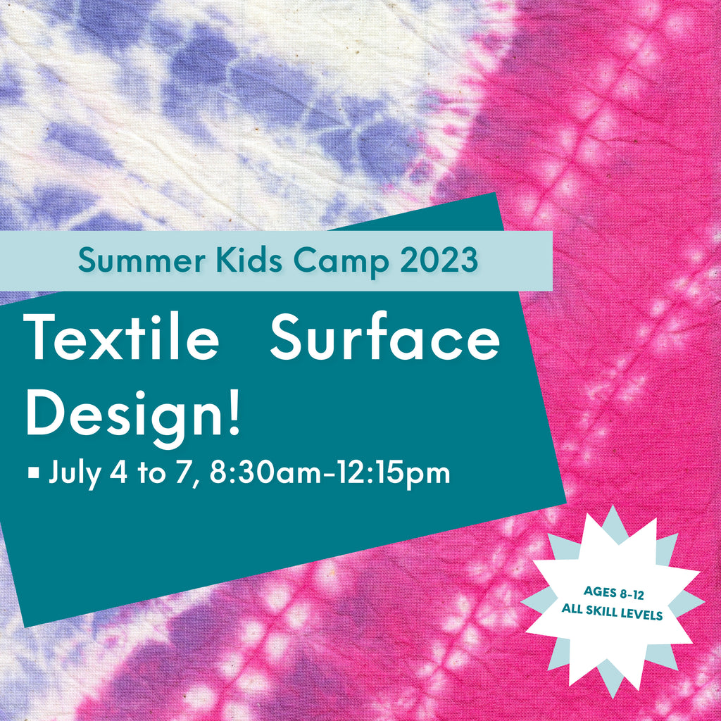 Summer Kids Camp 2023: Surface Design