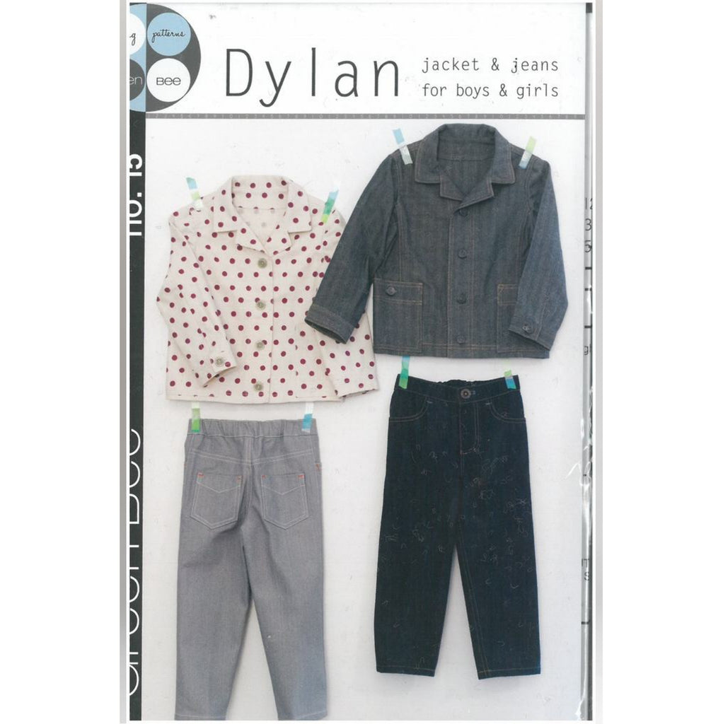 Green Bee Patterns - Dylan Jacket & Jeans - Boys & Girls - 12m - 6years