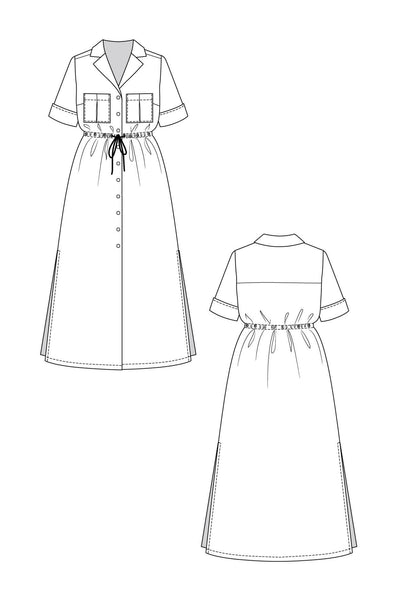 Named Clothing - Reeta Shirt Dress – Needlework