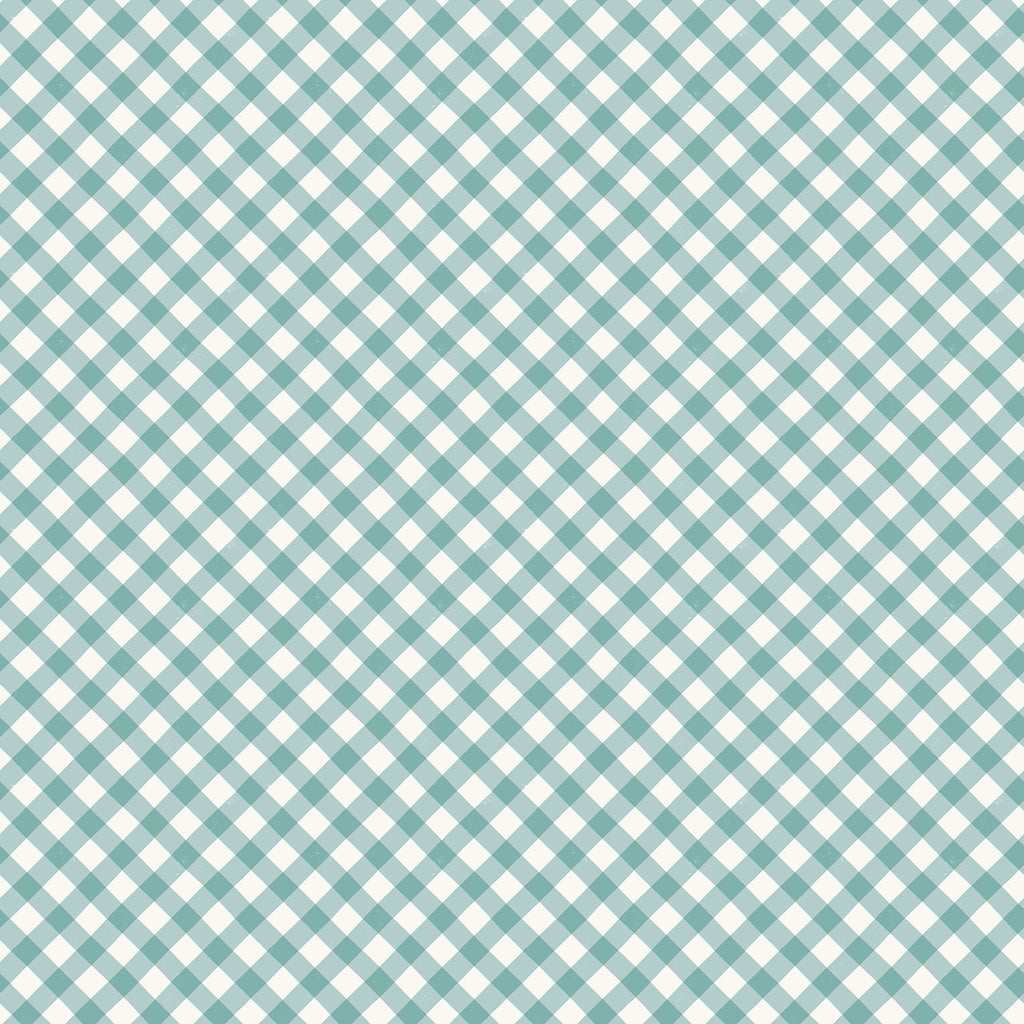 1/2m Ruby Star Society - Food Group - Painted Gingham - Polar
