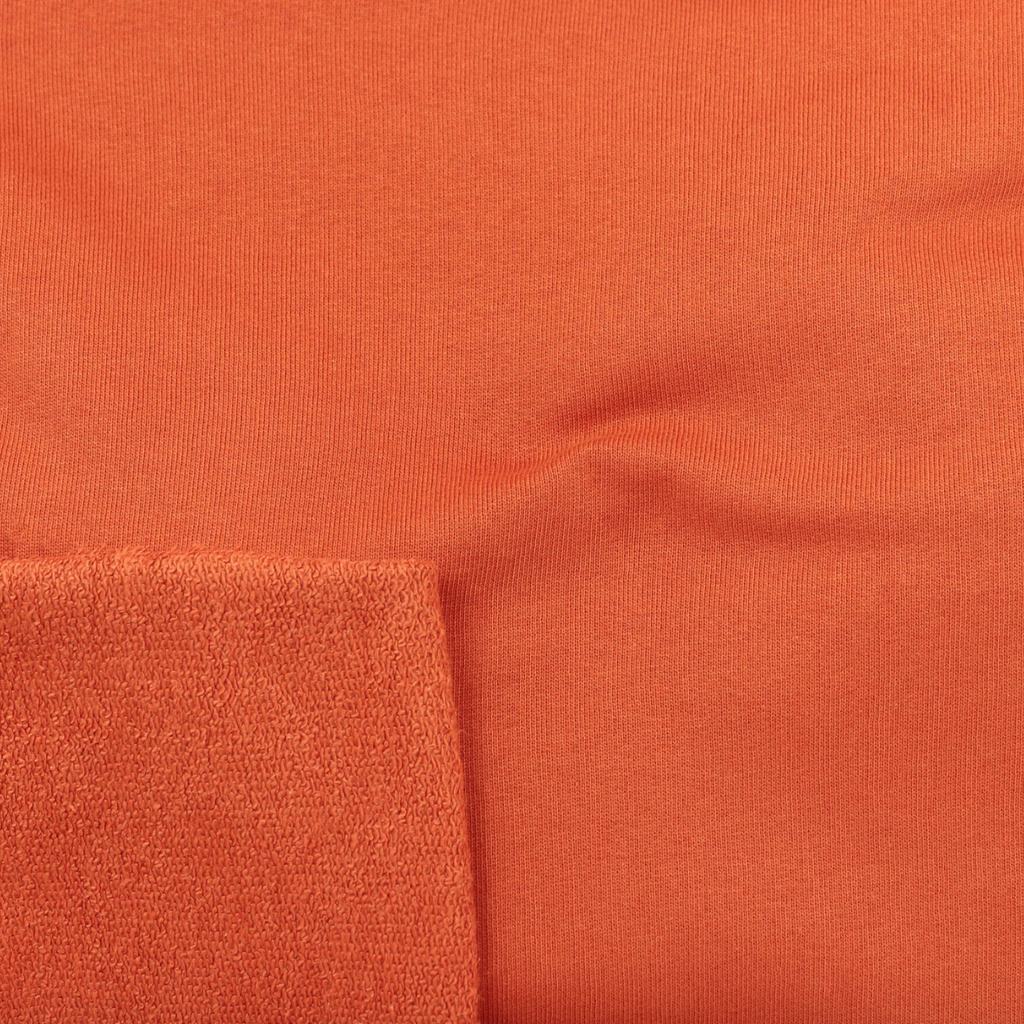 1/2m Recycled Cotton French Terry - Sweet Potato