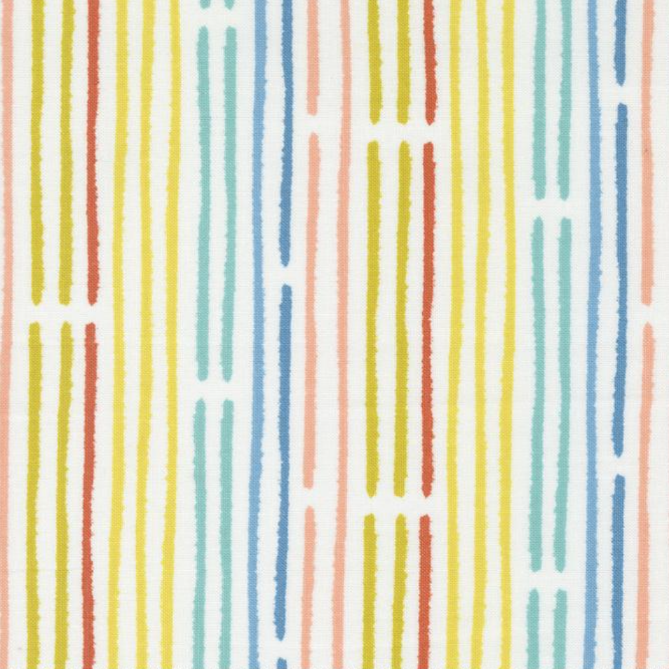 1/2m Paper & Cloth - Delivered with Love - Rainbow Stripe