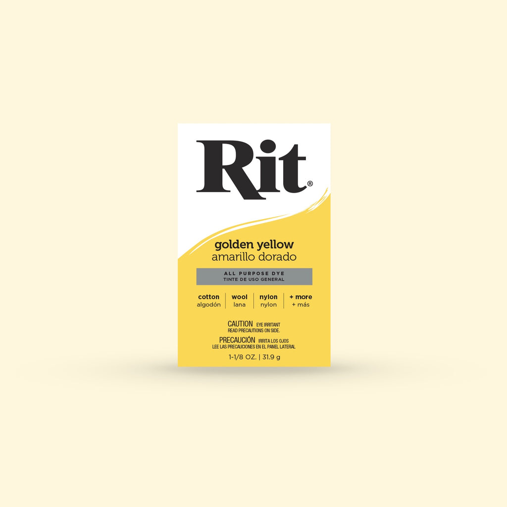 Rit - All Purpose Dye - Powder Dye - Golden Yellow