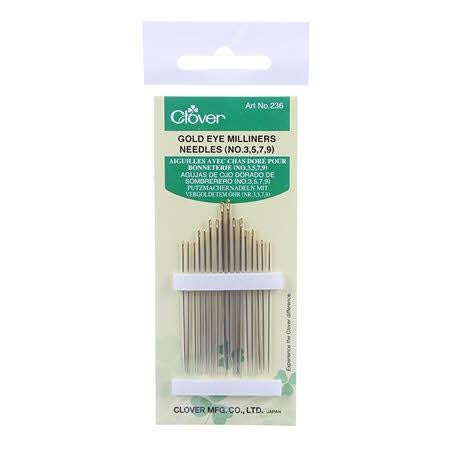 Gold Eye Milliners Needles No. 3 - 9