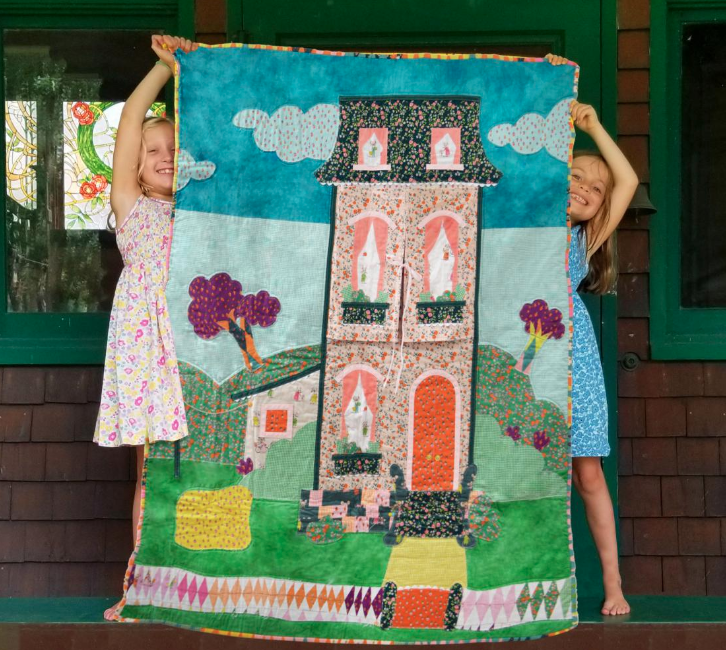 Heather Ross - Townhouse Play Quilt Kit - 41" x 55"