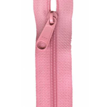 YKK Ziplon Closed Bottom Zipper - 14" - Pink