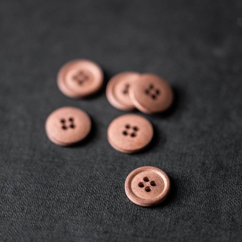 Merchant & Mills - Cotton Button – Nutmeg - 15mm - DISCONTINUED
