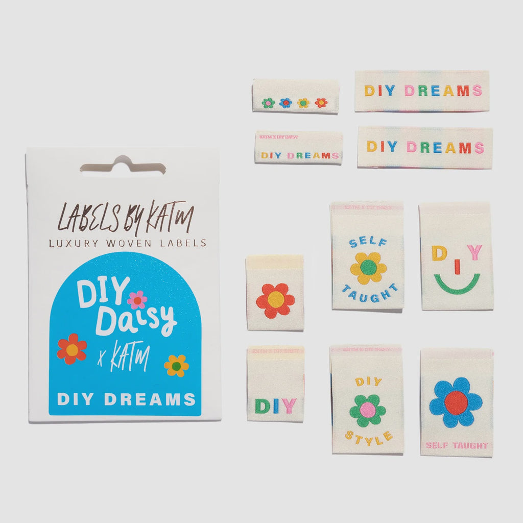 Kylie And The Machine - Woven Labels - DIY Dreams by DIY Daisy x KATM