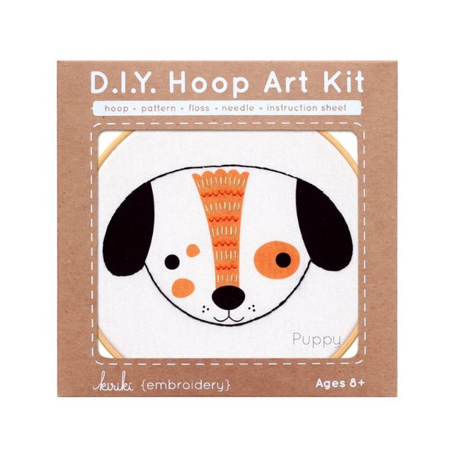 Kiriki Press - Hoop Art Kit - Puppy