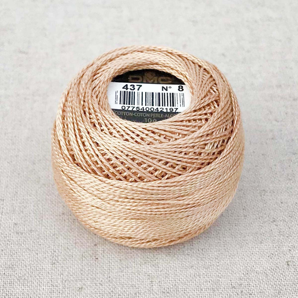 DMC Pearl Cotton - Size 8 - 437