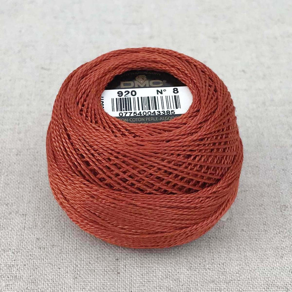 DMC Pearl Cotton - Size 8 - 920