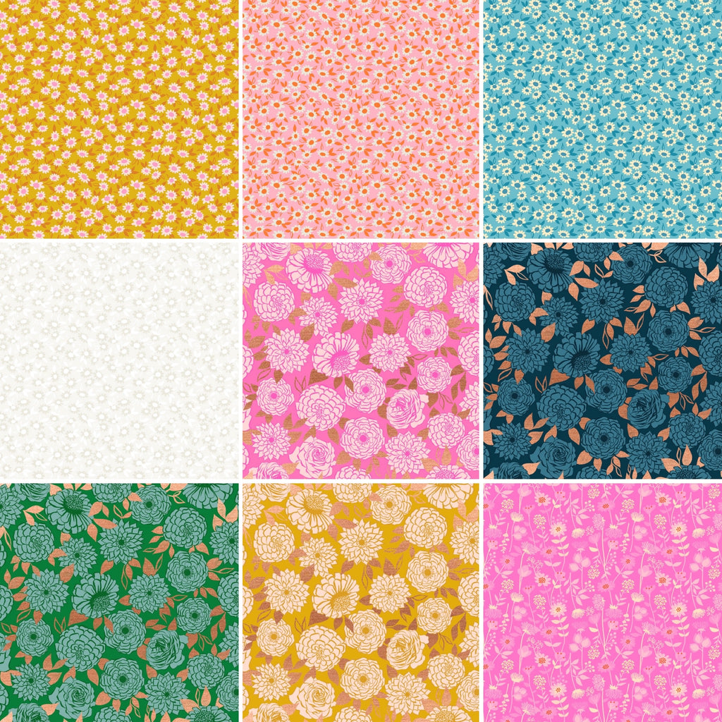 Fat Quarter Bundle - Ruby Star Society - Melody Miller - Stay Gold -  Complete Collection - 25 pieces